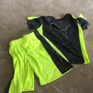 Short and top outfit